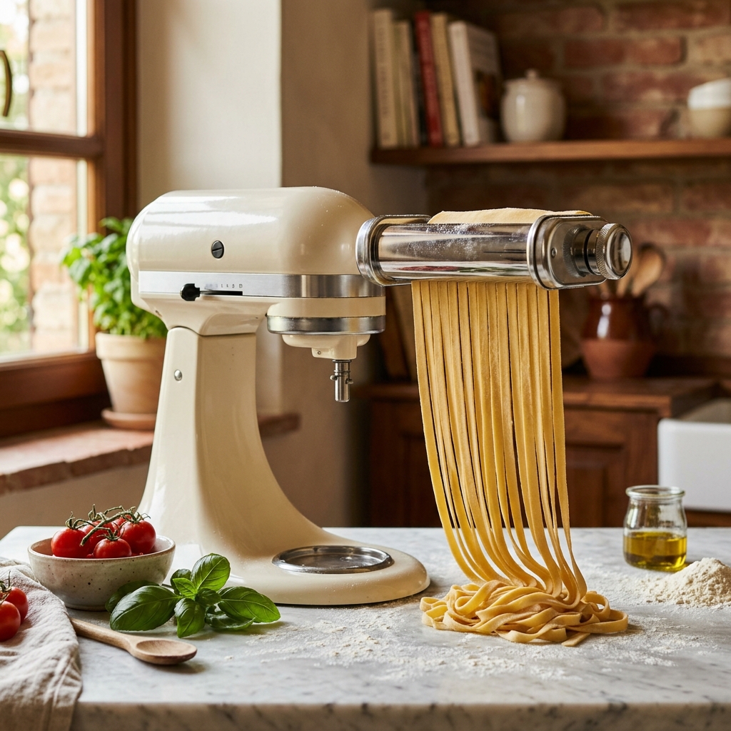 אביזר הפסטה שהופך את הקיצ'נאייד למכונת פסטה